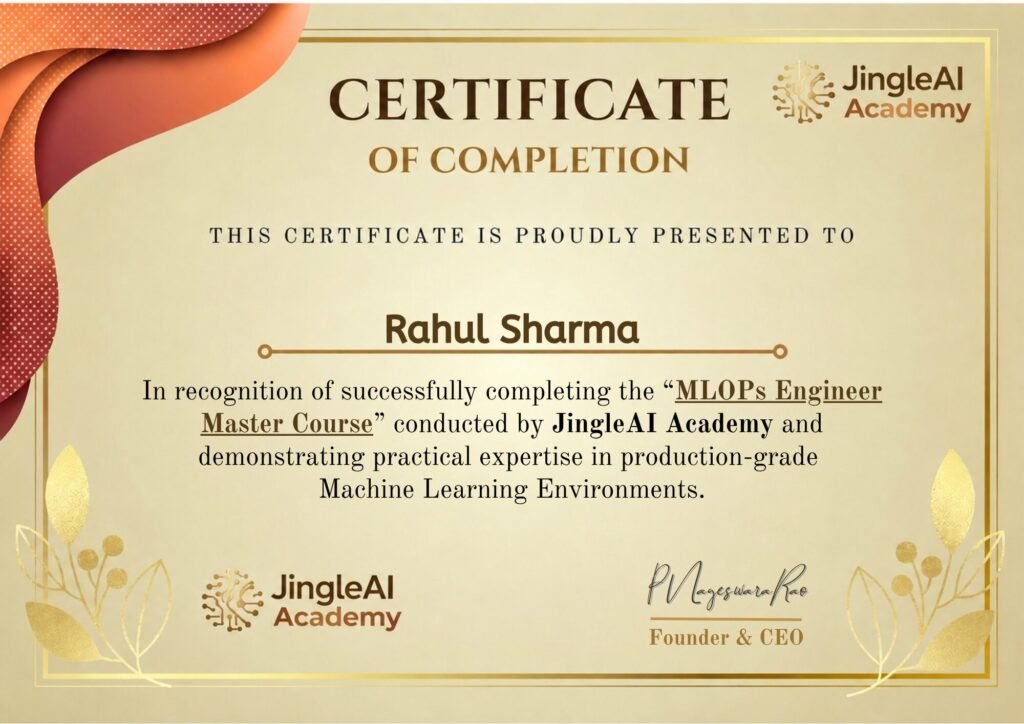 MLOps-Master-Course-Certification MLOps Master Course Certification