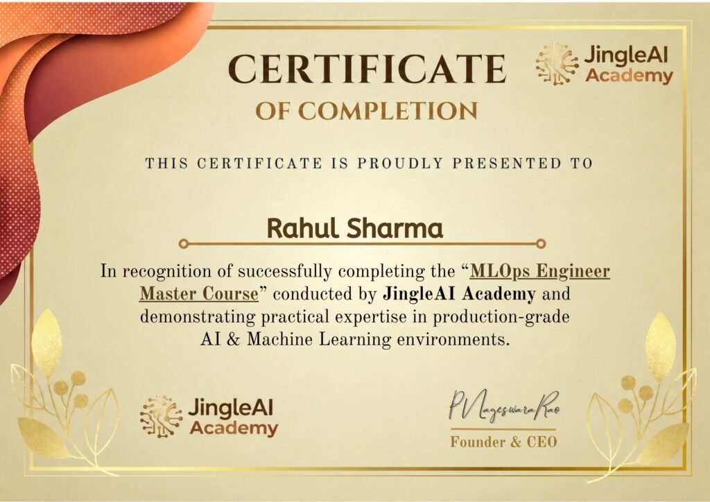 MLOps-Master-Course-Certification-JingleAIAcademy MLOps Master Course Certification JingleAIAcademy